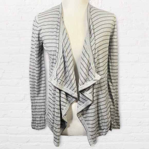 Ann Taylor LOFT Striped Cardigan Small EUC - Picture 1 of 5